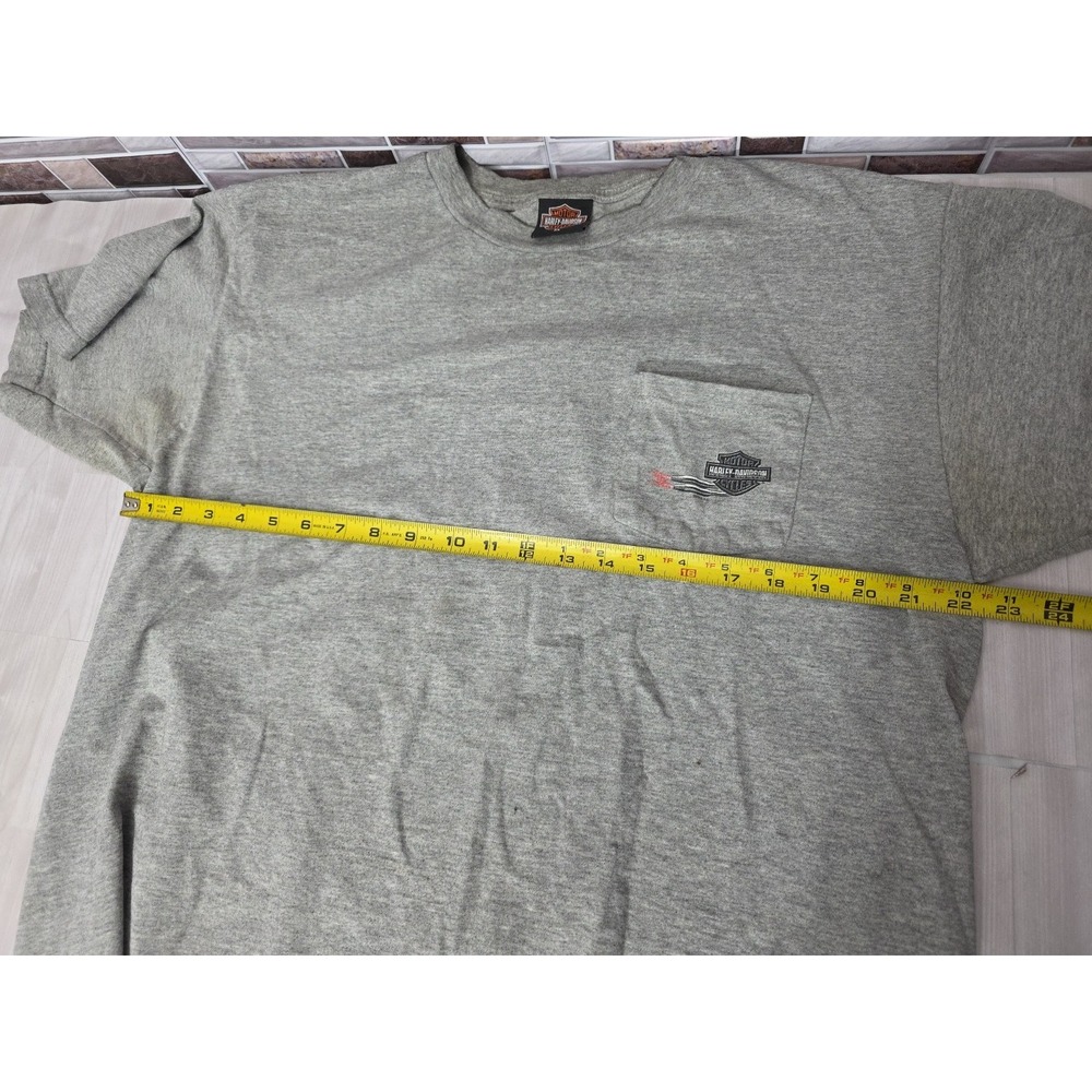 Vintage 2004 Savannah Georgia Harley Davidson T-Shirt XL Oily Distressed Cool... - Picture 4 of 16